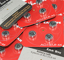 Bionic Ear BTE alkaline replacement batteries